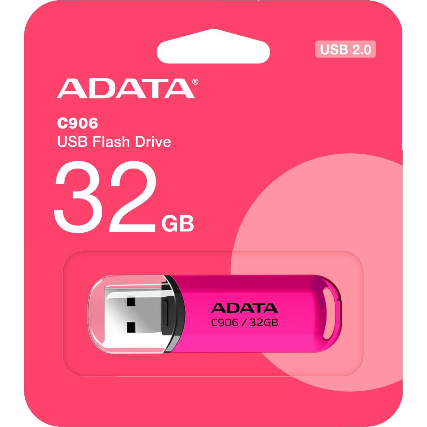 Флеш-накопичувач Adata Flash 32Gb USB 2.0 C906 Purple Pink (AC906-32G-RPP)