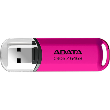 Флеш-накопичувач Adata Flash 64Gb USB 2.0 C906 Purple Pink (AC906-64G-RPP)