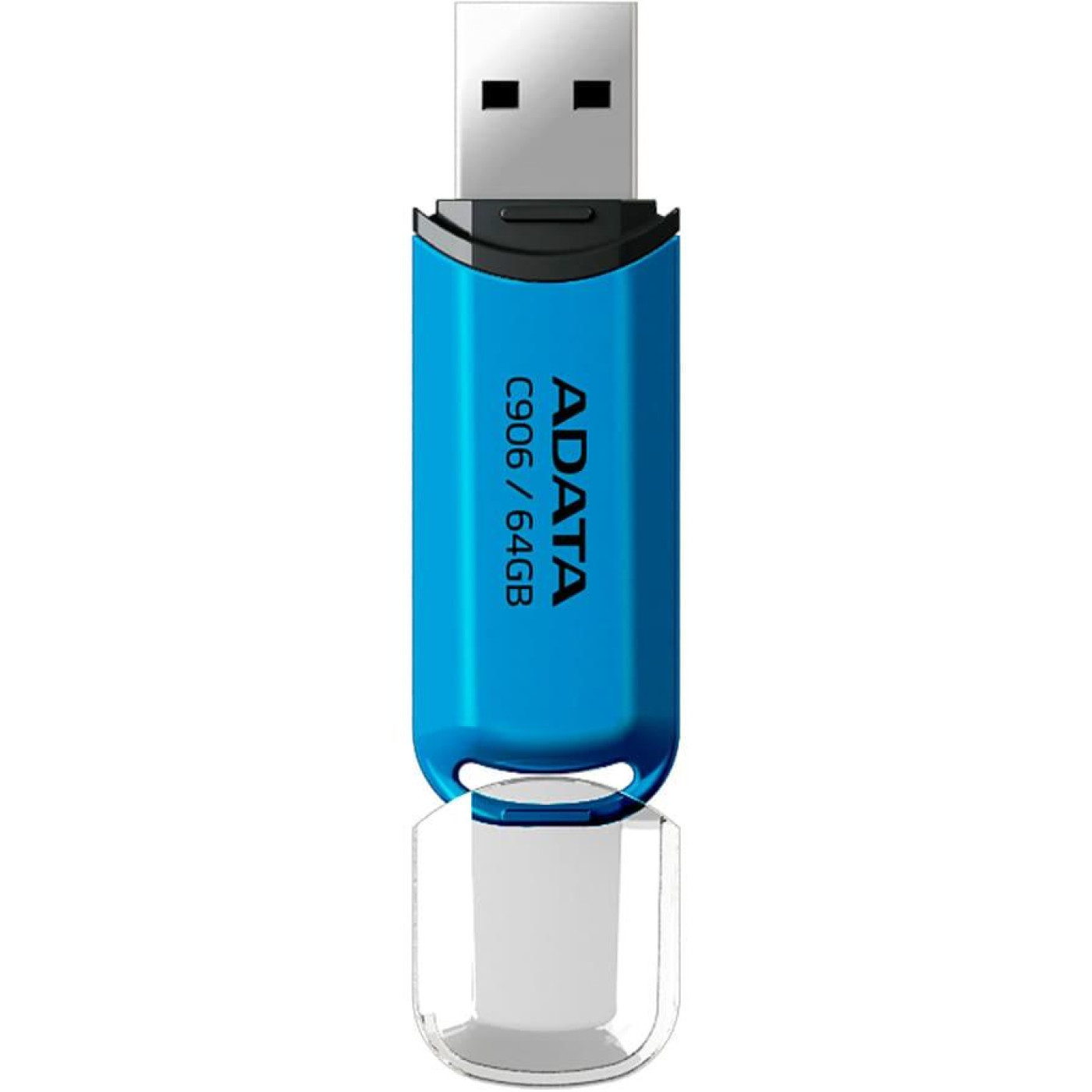 Флеш-накопичувач Adata Flash 64Gb USB 2.0 C906 Water Blue (AC906-64G-RWB)
