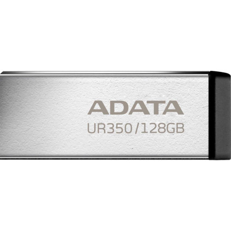 Флеш-накопитель Adata Flash 128Gb USB 3.2 UR 350 Silver/Black (UR350-128G-RSR/BK)