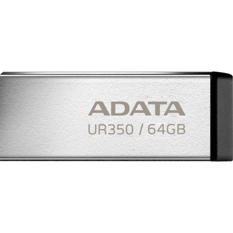 Флеш-накопитель Adata Flash 64Gb USB 3.2 UR 350 Silver/Black (UR350-64G-RSR/BK)
