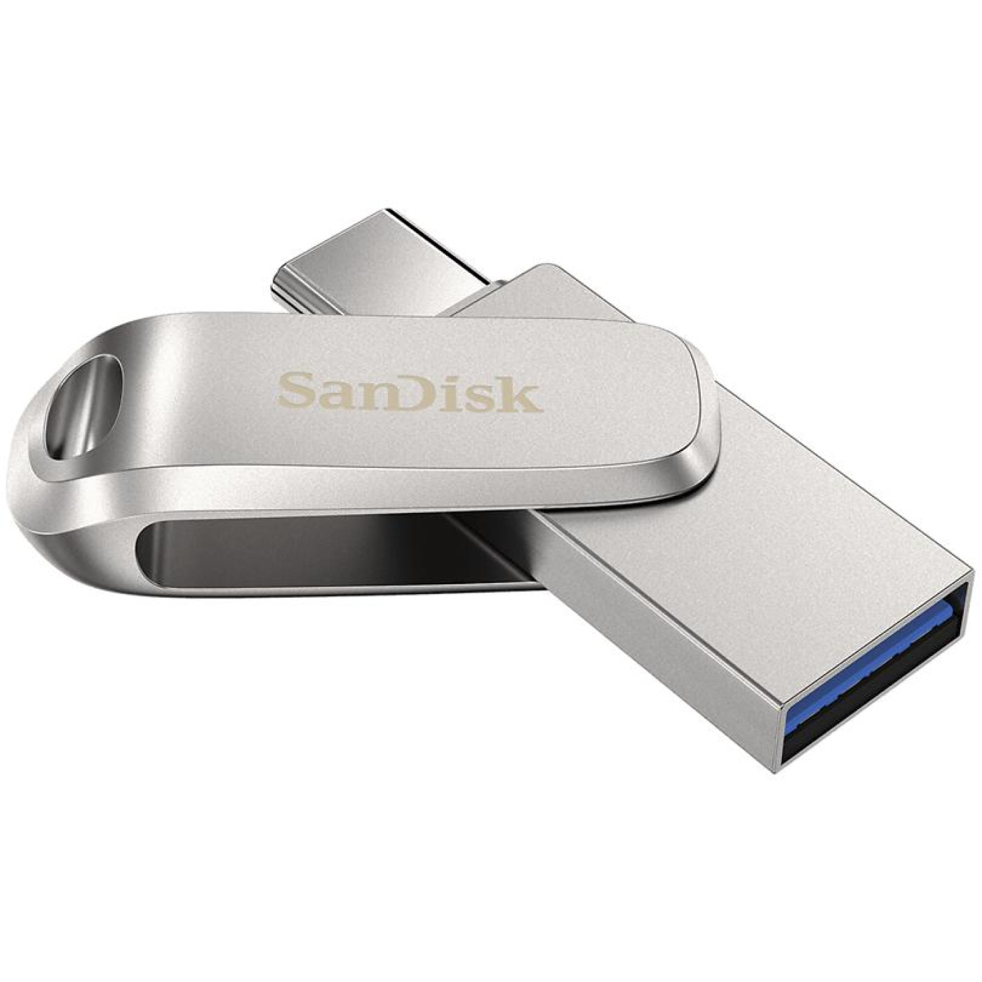 Флеш-накопичувач Sandisk Flash USB 3.1 Ultra Dual Luxe Type-C 128Gb (150 Mb/s) (SDDDC4-128G-G46)