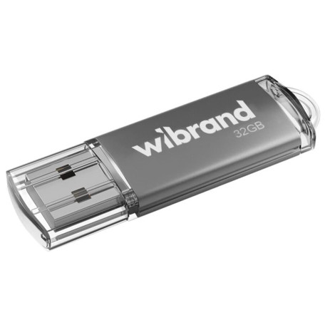 Флеш-накопитель Wibrand Flash USB 2.0 Cougar 32Gb Silver (WI2.0/CU32P1S)