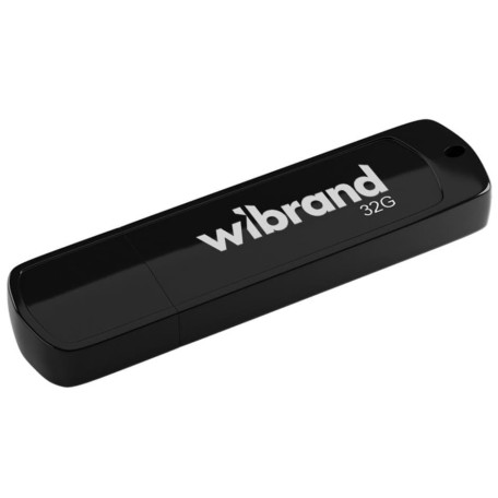 Флеш-накопитель Wibrand Flash USB 2.0 Grizzly 32Gb Black (WI2.0/GR32P3B)