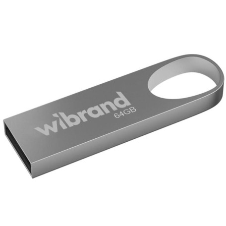 Флеш-накопичувач Wibrand Flash USB 2.0 Irbis 64Gb Silver (WI2.0/IR64U3S)