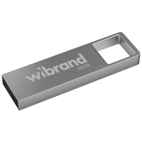 Флеш-накопитель Wibrand Flash USB 2.0 Shark 32Gb Silver (WI2.0/SH32U4S)