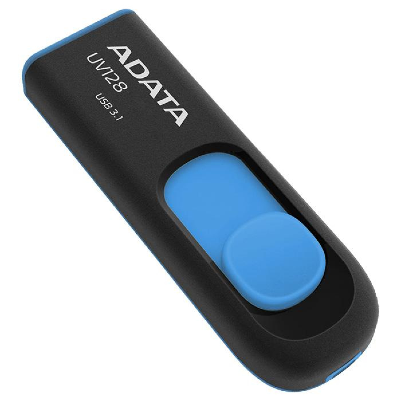 Флеш-накопитель Adata USB A-DATA USB 3.2 UV 128 64Gb Black/Blue (AUV128-64G-RBE)