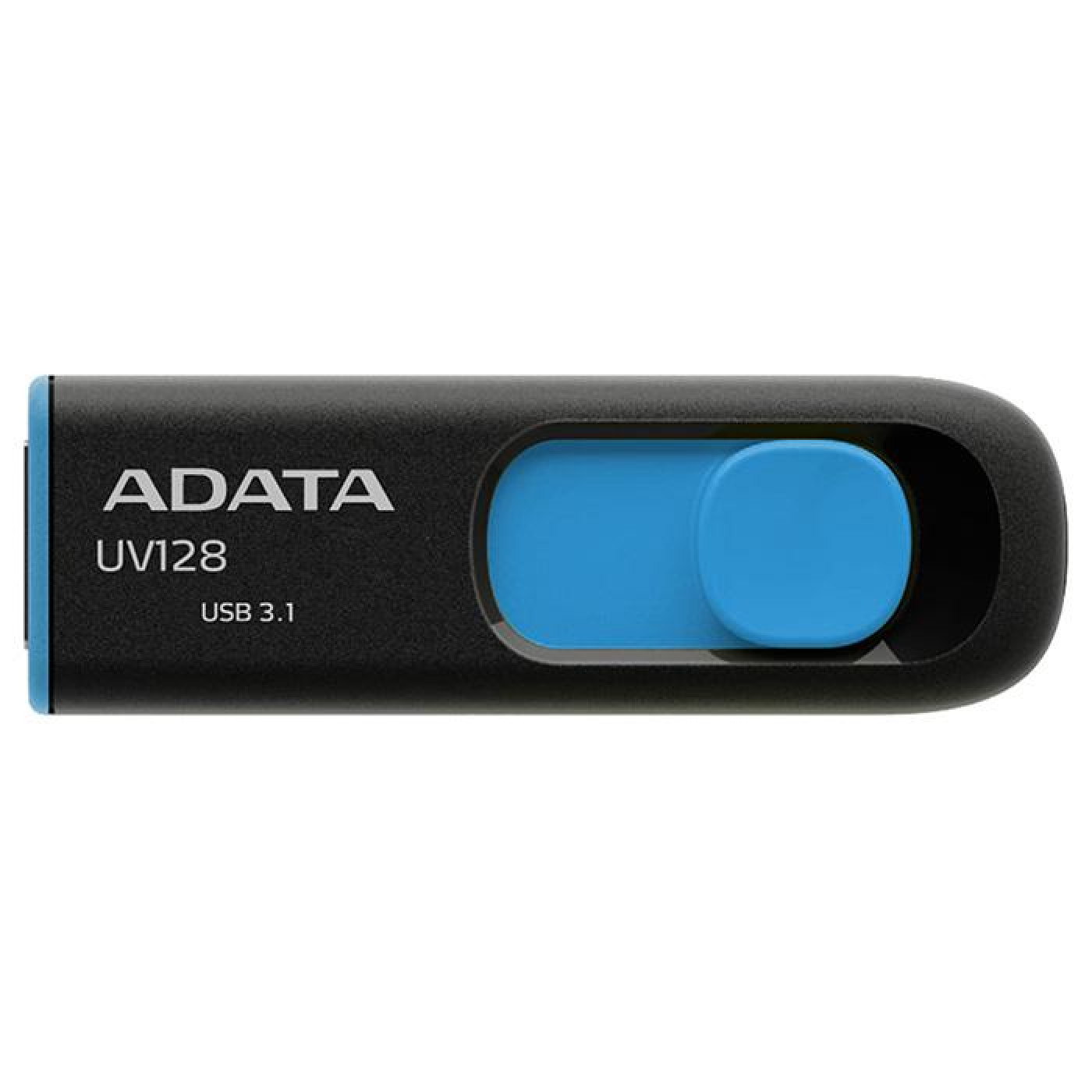 Флеш-накопитель Adata USB A-DATA USB 3.2 UV 128 64Gb Black/Blue (AUV128-64G-RBE)
