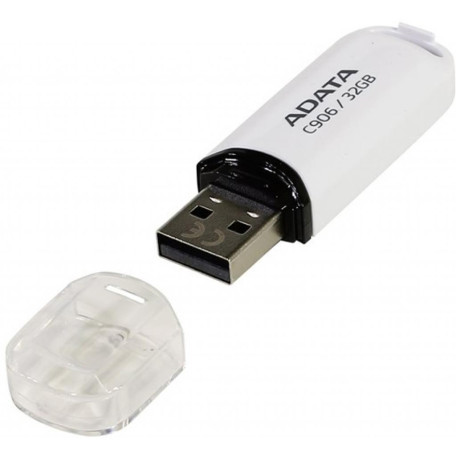 Флеш-накопитель Adata Flash 32GB C906 White USB 2.0 (AC906-32G-RWH)