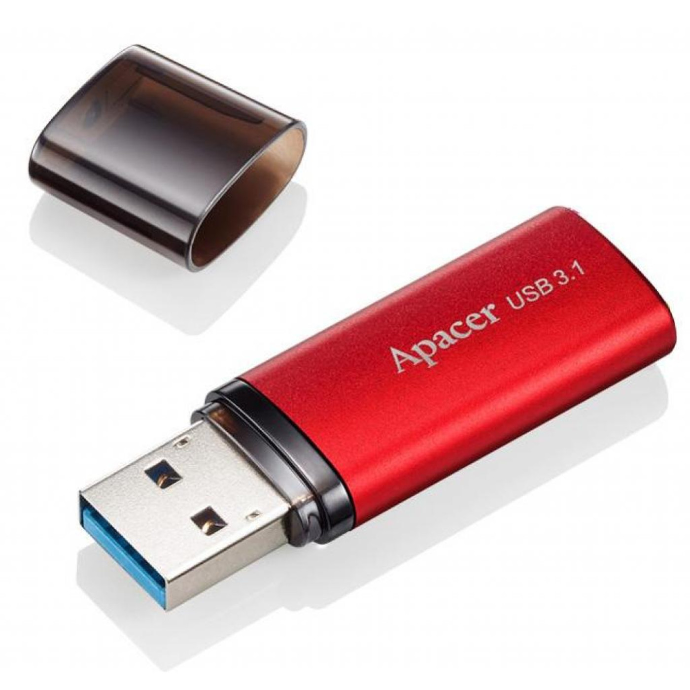 Флеш-накопичувач Apacer USB 3.1 AH25B 128Gb Red (AP128GAH25BR-1)
