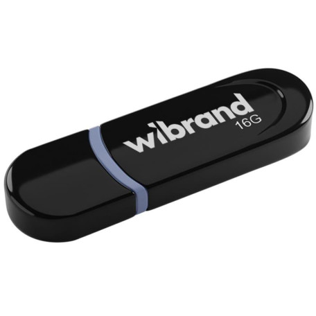 Флеш-накопитель Wibrand Flash USB 2.0 Panther 16Gb Black (WI2.0/PA16P2B)