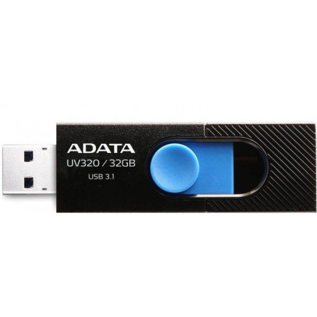 Флеш-накопитель Adata Flash 32Gb USB 3.0 AUV 320 Black/Blue (AUV320-32G-RBKBL)