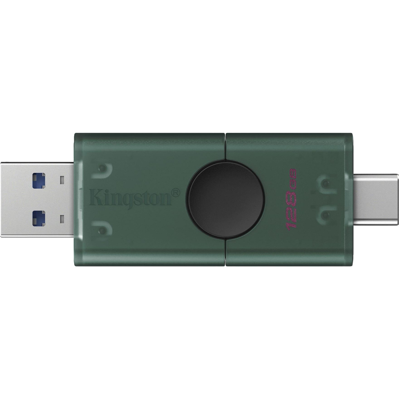 Флеш-накопитель Kingston USB Накопичувач 128GB USB 3.2 Type-A + Type-C DT DuoG2 (DTDEG2/128GB)