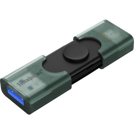 Флеш-накопитель Kingston USB Накопичувач 256GB USB 3.2 Type-A + Type-C DT DuoG2 (DTDEG2/256GB)