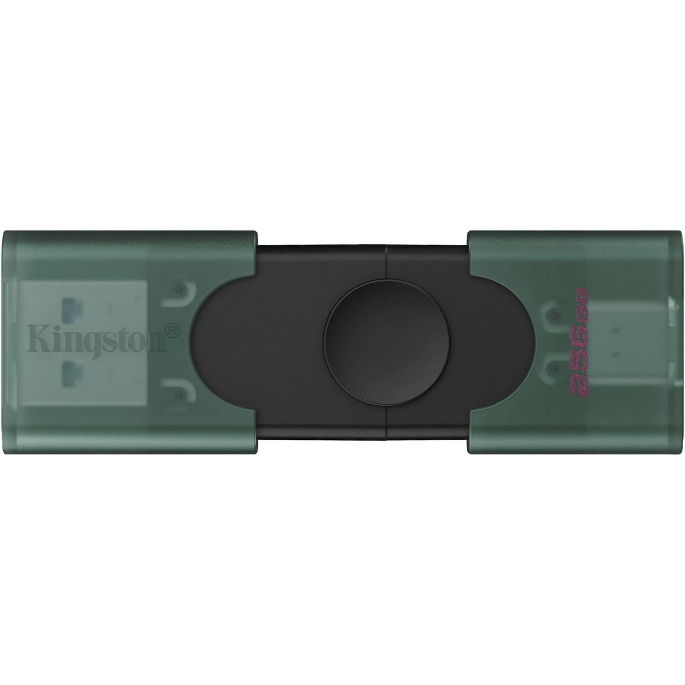 Флеш-накопитель Kingston USB Накопичувач 256GB USB 3.2 Type-A + Type-C DT DuoG2 (DTDEG2/256GB)