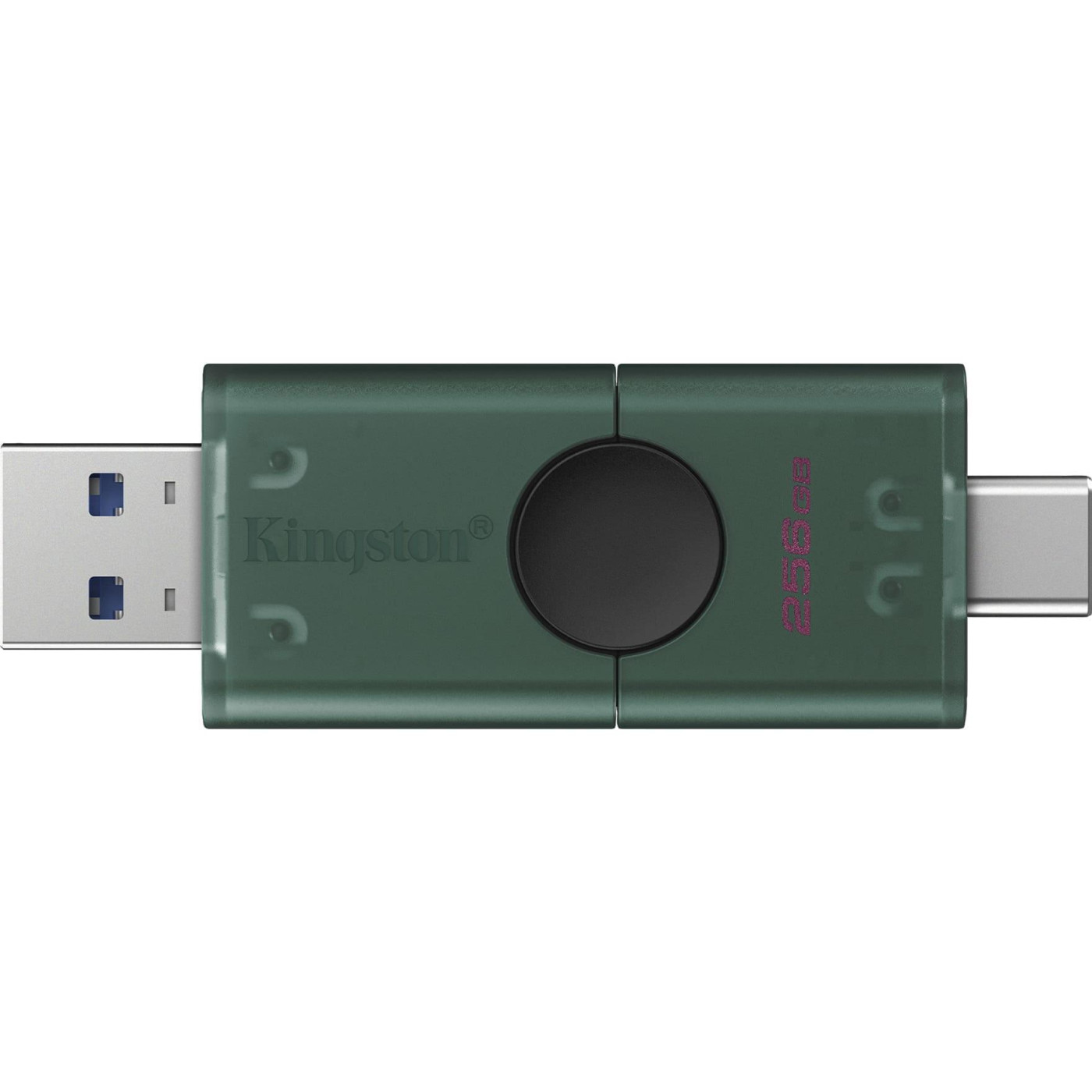 Флеш-накопитель Kingston USB Накопичувач 256GB USB 3.2 Type-A + Type-C DT DuoG2 (DTDEG2/256GB)