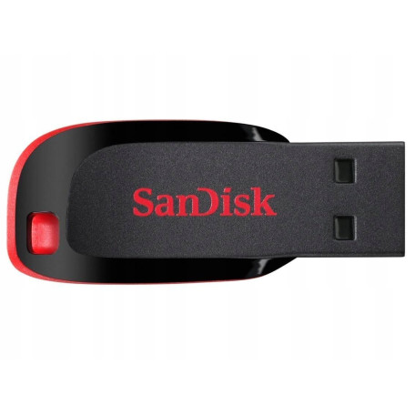Флеш-накопитель Sandisk USB 2.0 Cruzer Blade 64Gb Black/Red (SDCZ50-064G-B35)