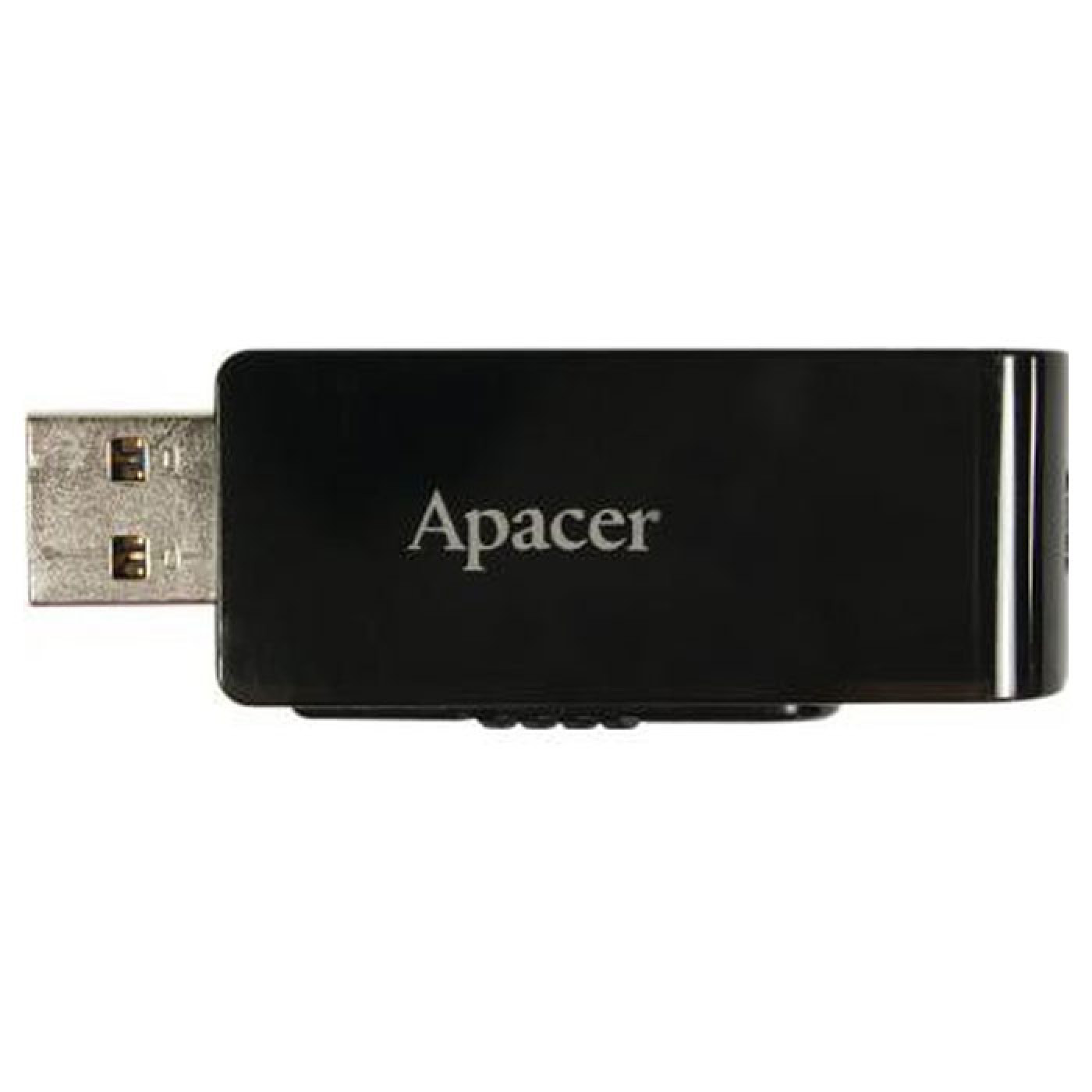 Флеш-накопичувач Apacer USB3.0 64GB AH350 Black (AP64GAH350B-1)
