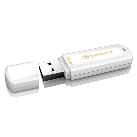 Флеш-накопитель Transcend USB3.1 128GB JetFlash 730 White (TS128GJF730)