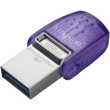 Флеш-накопитель Kingston DT Duo 3C 128GB 200MB/s dual USB-A + USB-C (DTDUO3CG3/128GB)