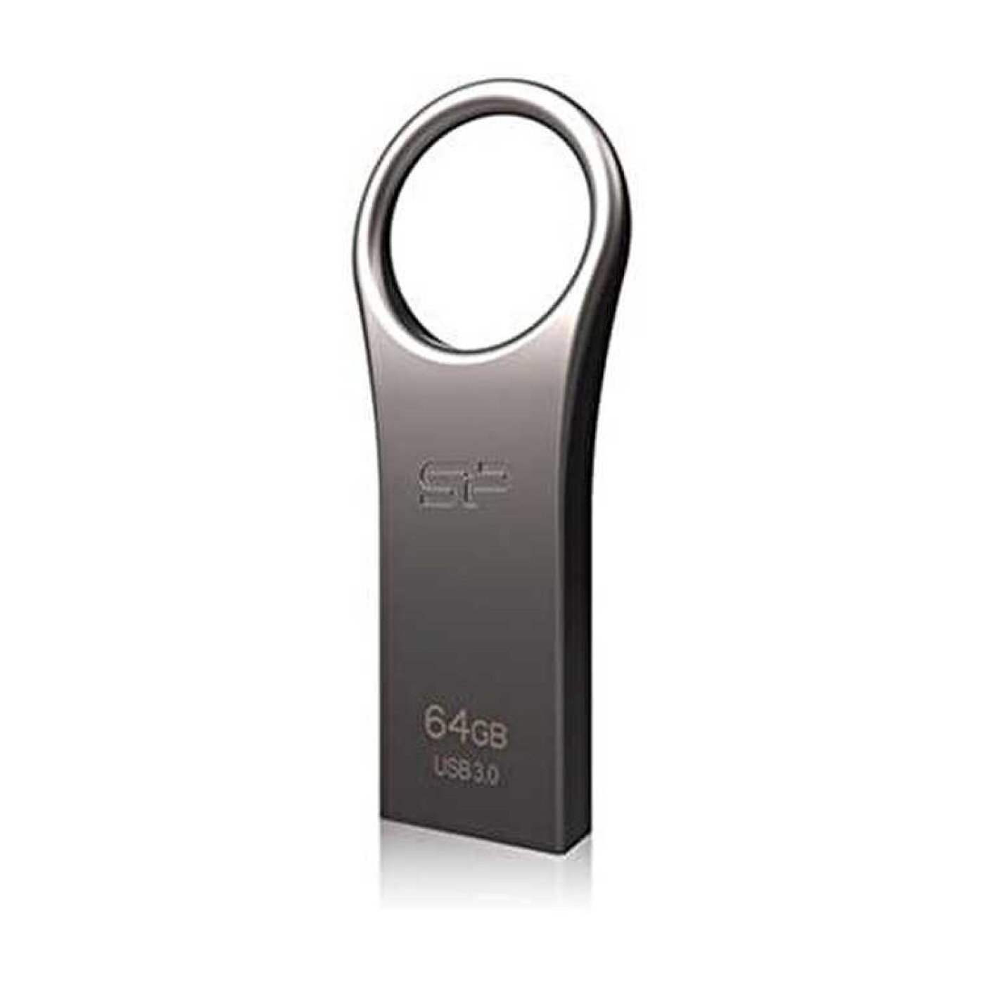 Флеш-накопитель Silicon Power USB 64G usb3.1 Jewel J80 Metal Titanium (SP064GBUF3J80V1T)