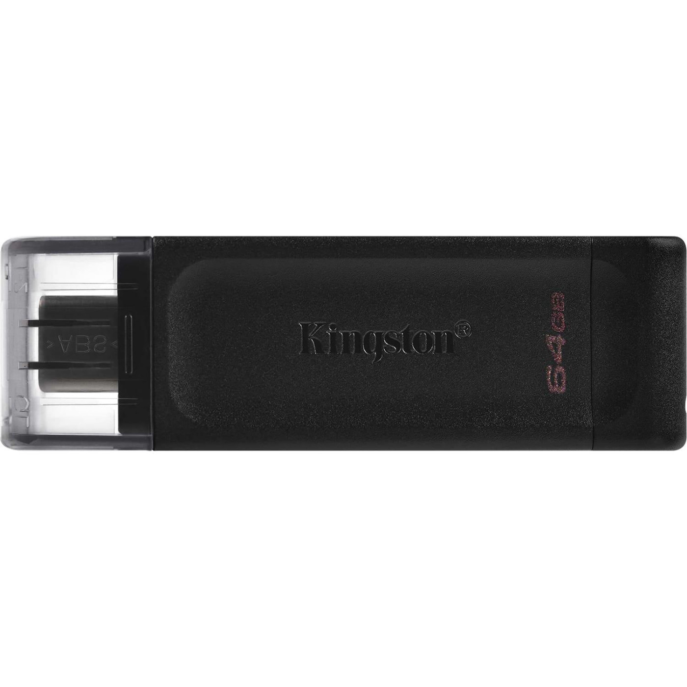 Флеш-накопичувач Kingston 64Gb USB3.2 Type-C DataTraveler 70 Black (DT70/64GB)