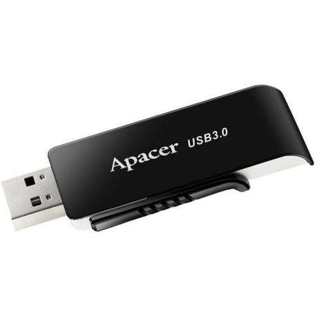 Флеш-накопитель Apacer 128Gb USB 3.0 AH350 black (AP128GAH350B-1)