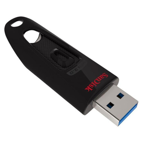 Флеш-накопитель Sandisk USB 3.0 Ultra 128Gb (130Mb/s) Black (SDCZ48-128G-U46)