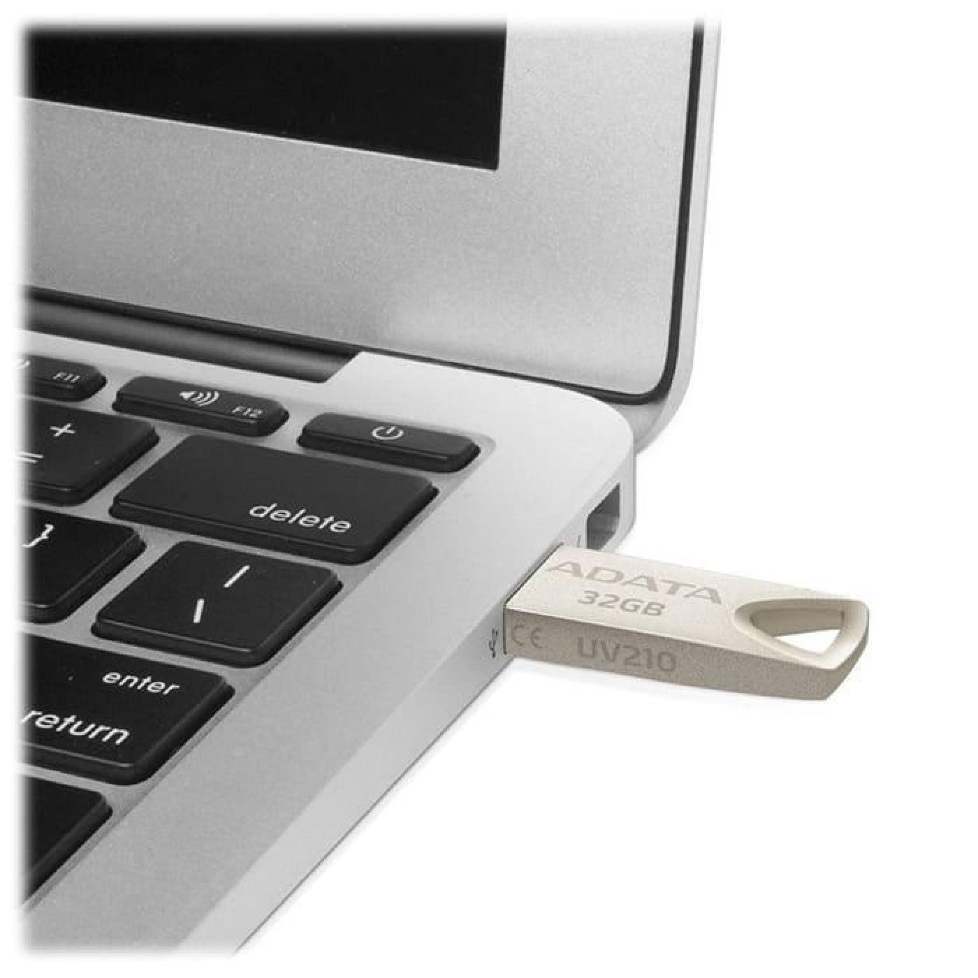 Флеш-накопичувач Adata Flash 32GB USB 2.0 UV210 Metal Silver (AUV210-32G-RGD)