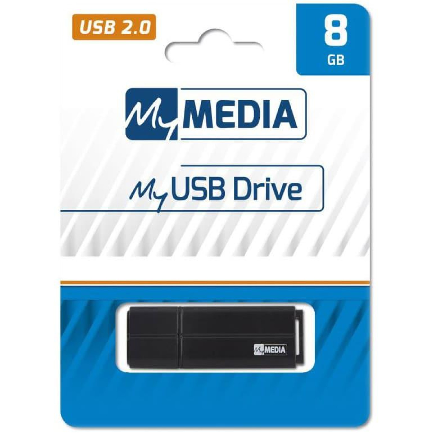 Флеш-накопичувач MyMedia USB Flash Drive 8Gb MyMedia, Black (69260)