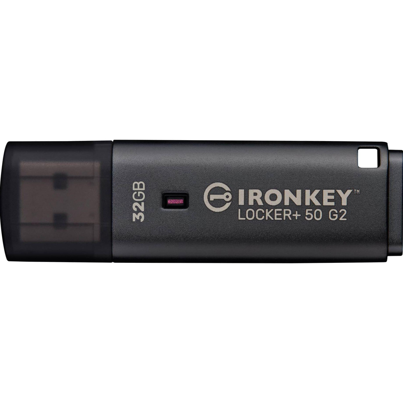 Флеш-накопитель Kingston 32GB USB 3.2 Type-A Gen1 IronKey Locker+ 50 G2 (IKLP50G2/32GB)