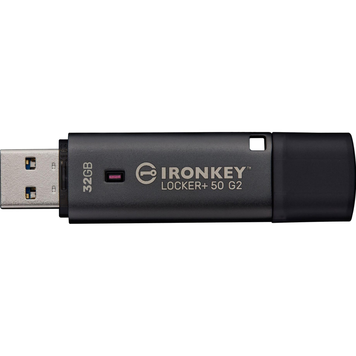 Флеш-накопитель Kingston 32GB USB 3.2 Type-A Gen1 IronKey Locker+ 50 G2 (IKLP50G2/32GB)