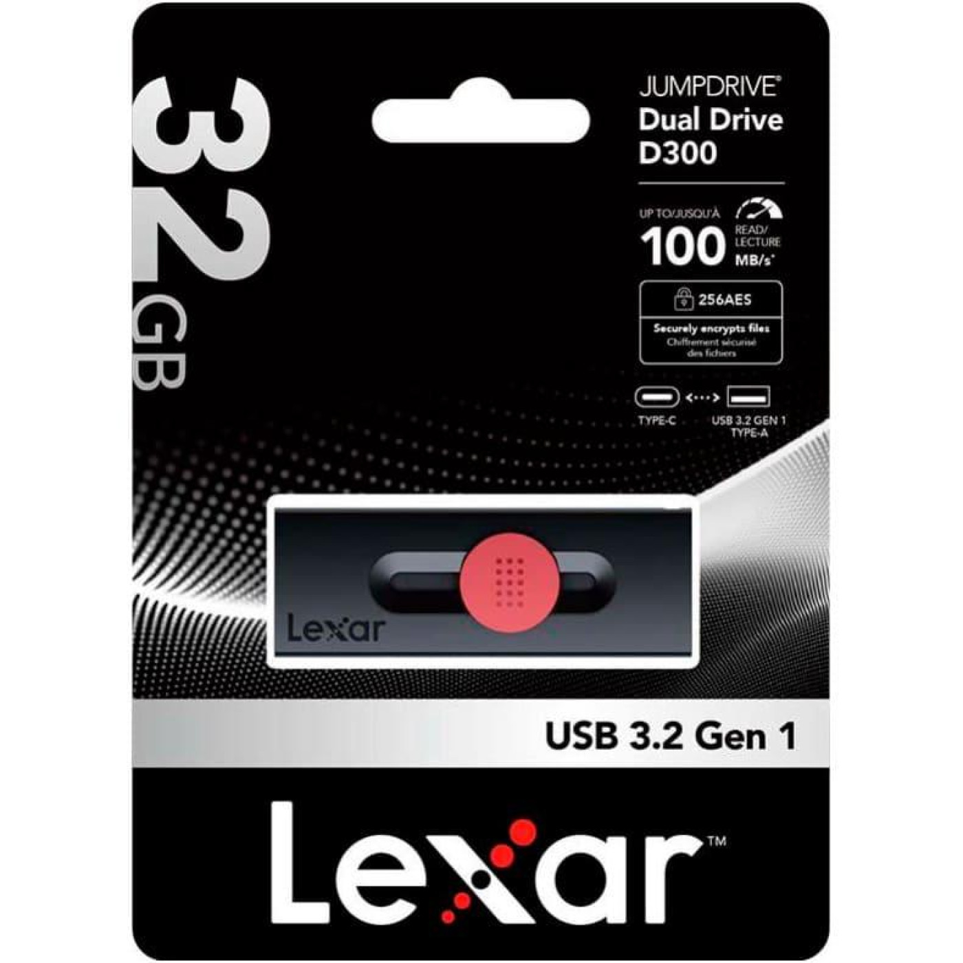 Флеш-накопичувач Lexar USB3.2 32GB LJDD300032G-BNBNG (LJDD300032G-BNBNG)