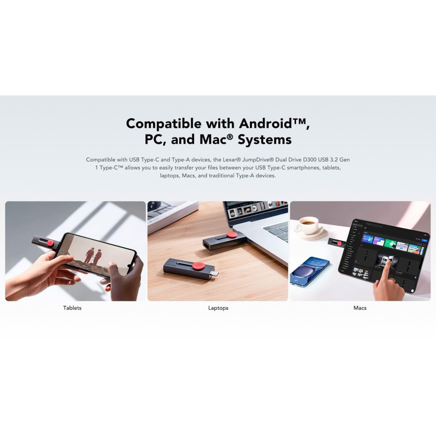 Флеш-накопичувач Lexar USB3.2 64GB LJDD300064G-BNBNG (LJDD300064G-BNBNG)