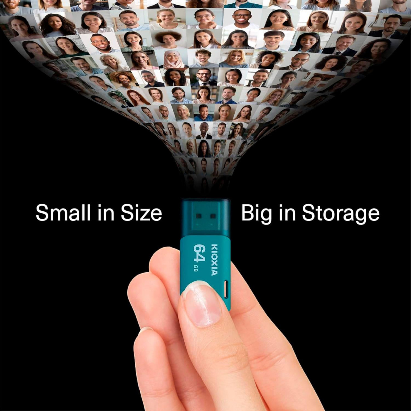 Флеш-памъять (накопичувач USB) USB3.2 64GB LU301L064GG4 KIOXIA