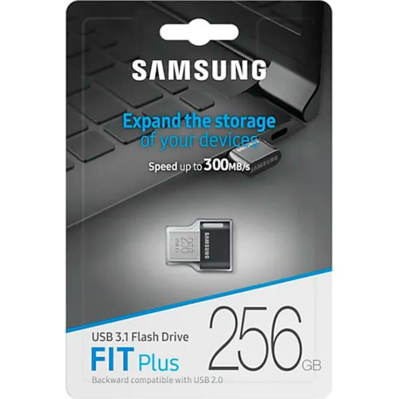 Флеш-накопитель Samsung USB флеш накопичувач 256GB FIT PLUS USB 3.1 (MUF-256AB/APC)