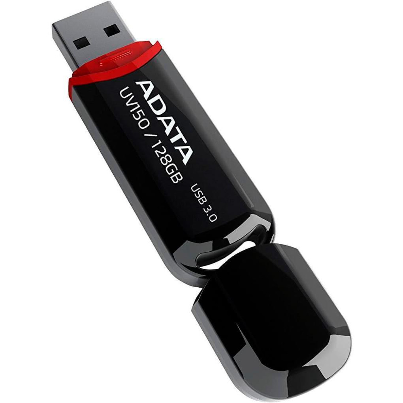 Флеш-накопитель Adata Flash 128Gb USB 3.2 UV 150 Black (AUV150-128G-RBK)