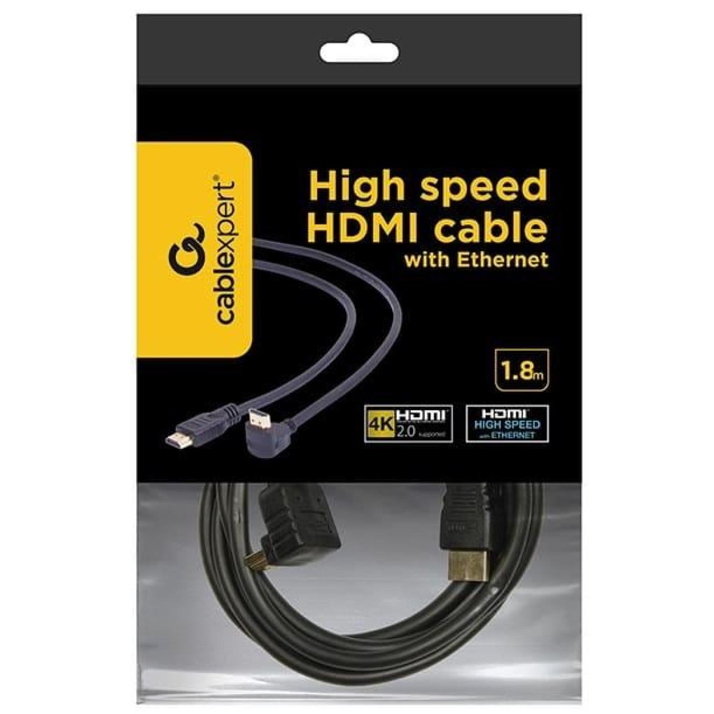 Кабель Cablexpert HDMI-HDMI V 1.4 1.8 м (CC-HDMI490-6)