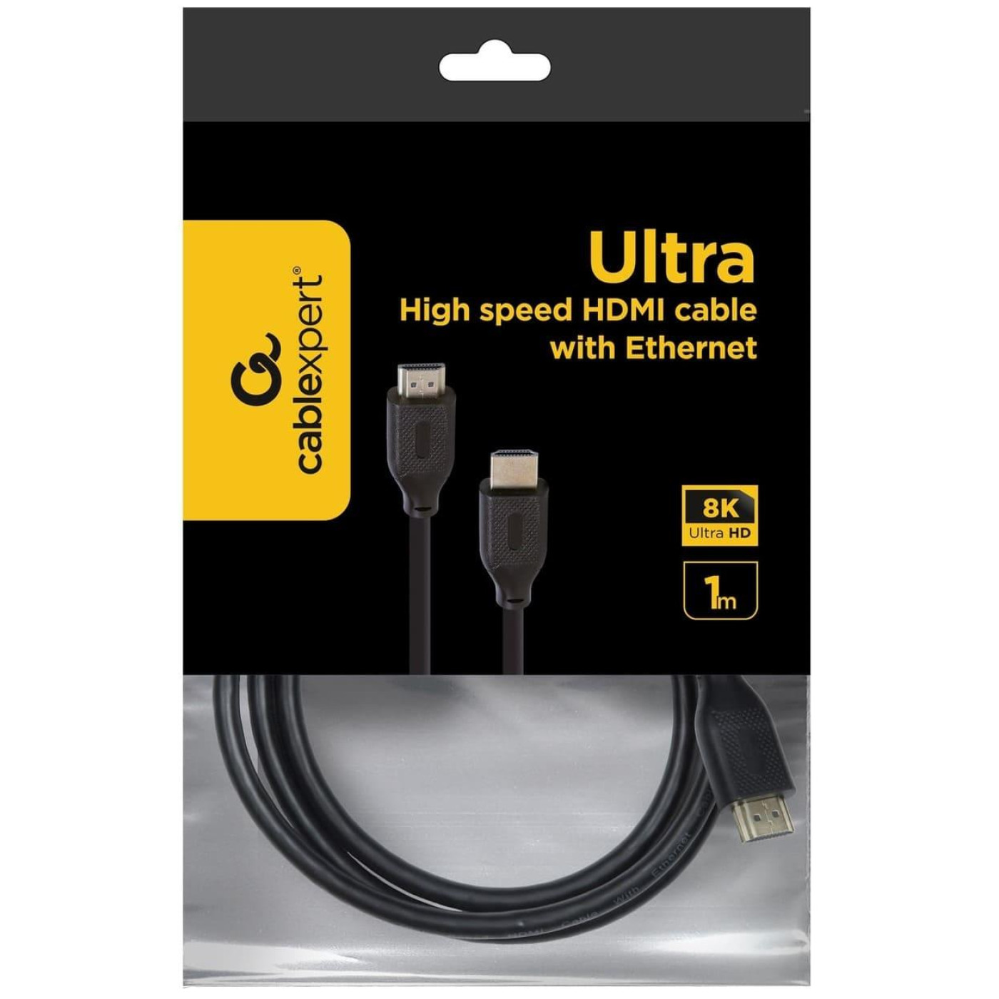 Кабель Cablexpert HDMI-HDMI V 2.1 1 м (CC-HDMI8K-1M)