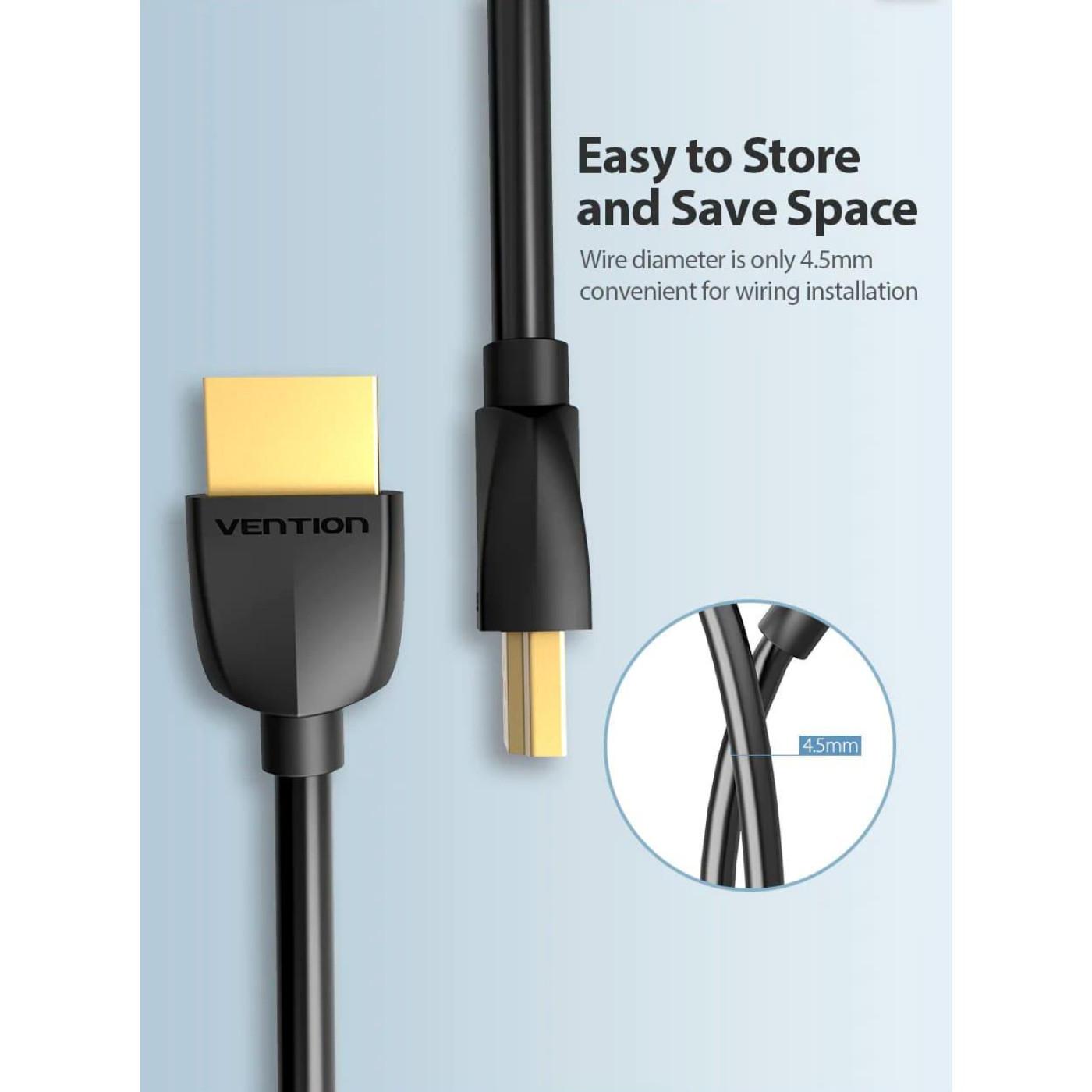 Кабель Vention HDMI-HDMI V 2.0 2 м (AAIBH)