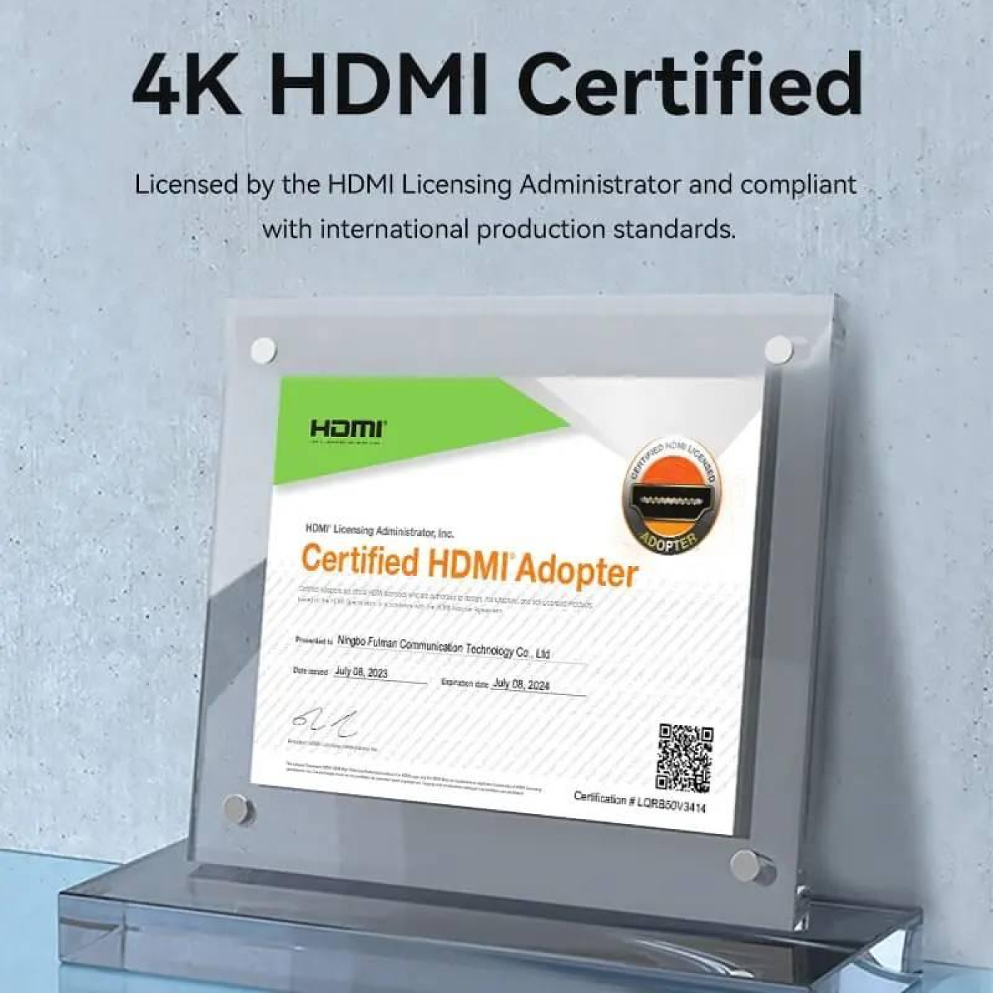 Кабель Vention HDMI-HDMI V 2.0 2 м (ALMBH)
