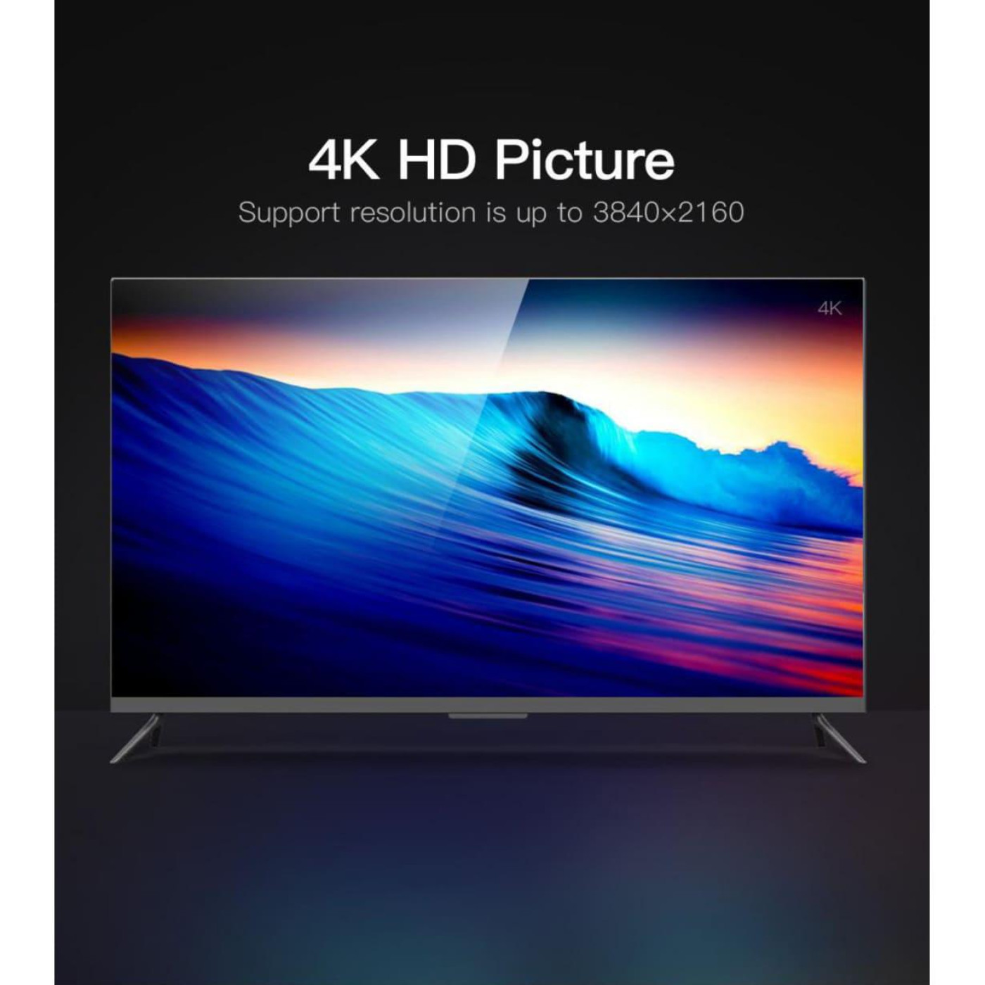 Кабель Vention HDMI-HDMI V 2.0 1 м (VAA-B06-B100)