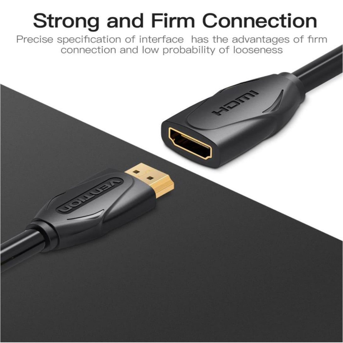 Кабель Vention HDMI-HDMI V 2.0 1 м (VAA-B06-B100)