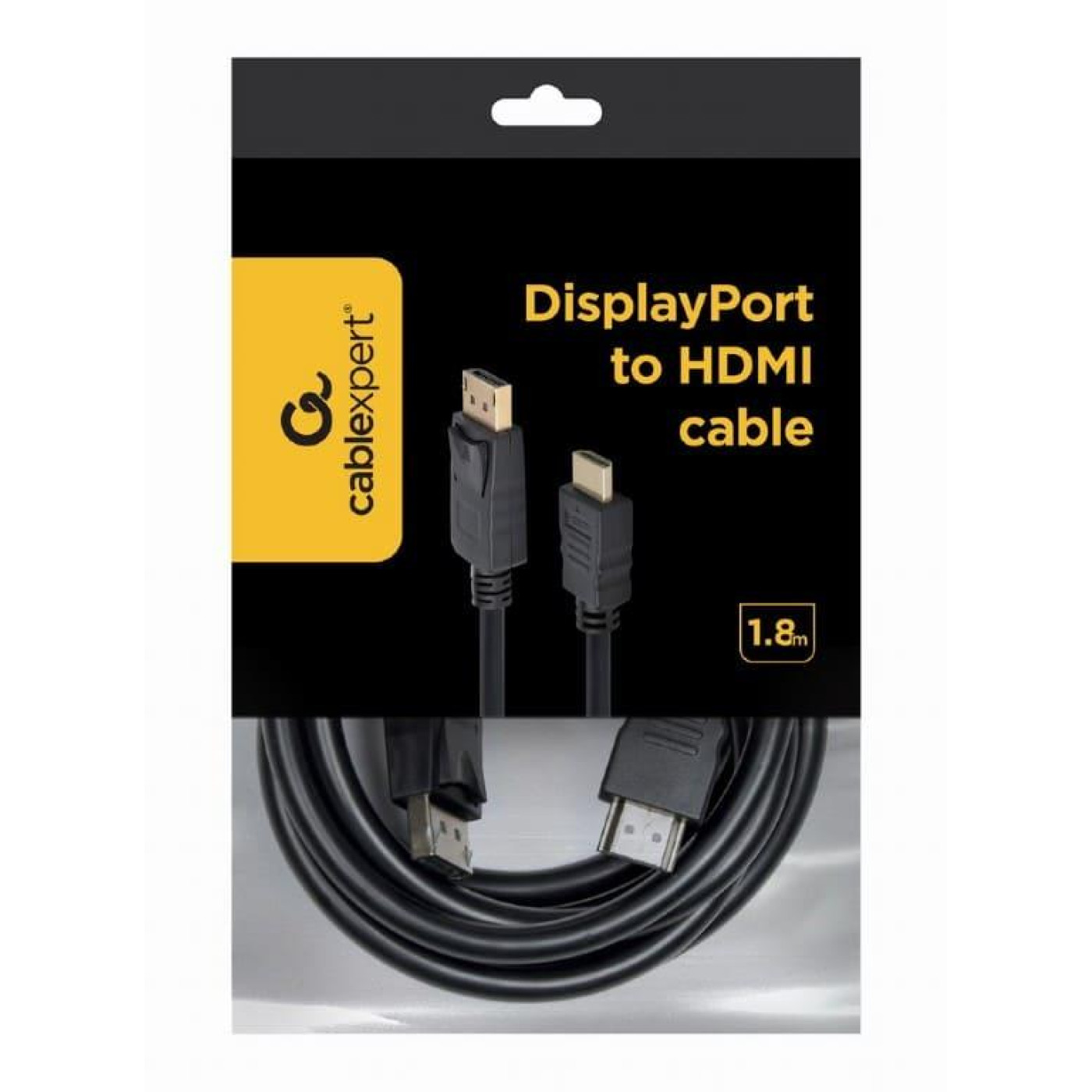 Кабель Cablexpert DisplayPort-HDMI V 1.2 1.8 м (CC-DP-HDMI-6)
