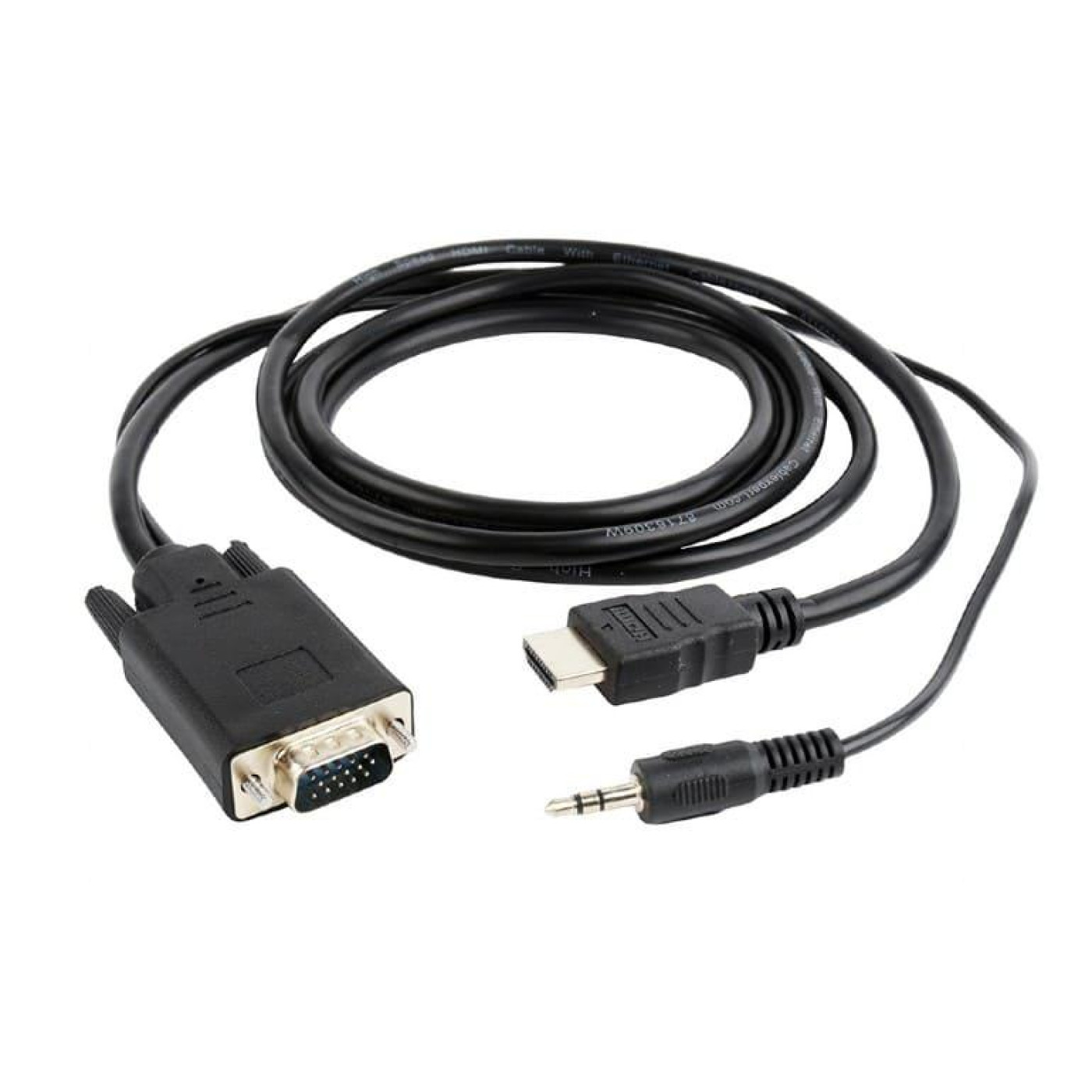 Кабель Cablexpert HDMI-VGA 1.8 м (A-HDMI-VGA-03-6) U1