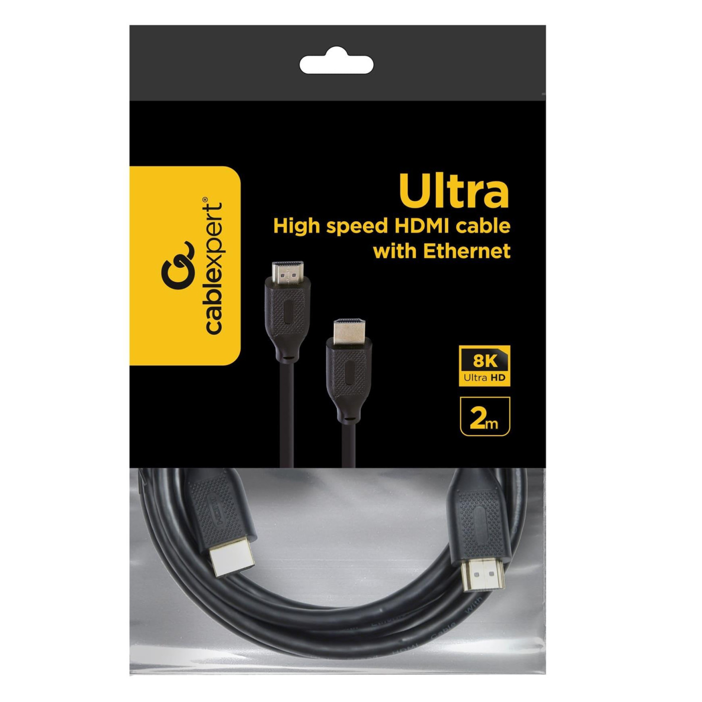Кабель Cablexpert HDMI-HDMI V 2.1 2 м (CC-HDMI8K-2M)