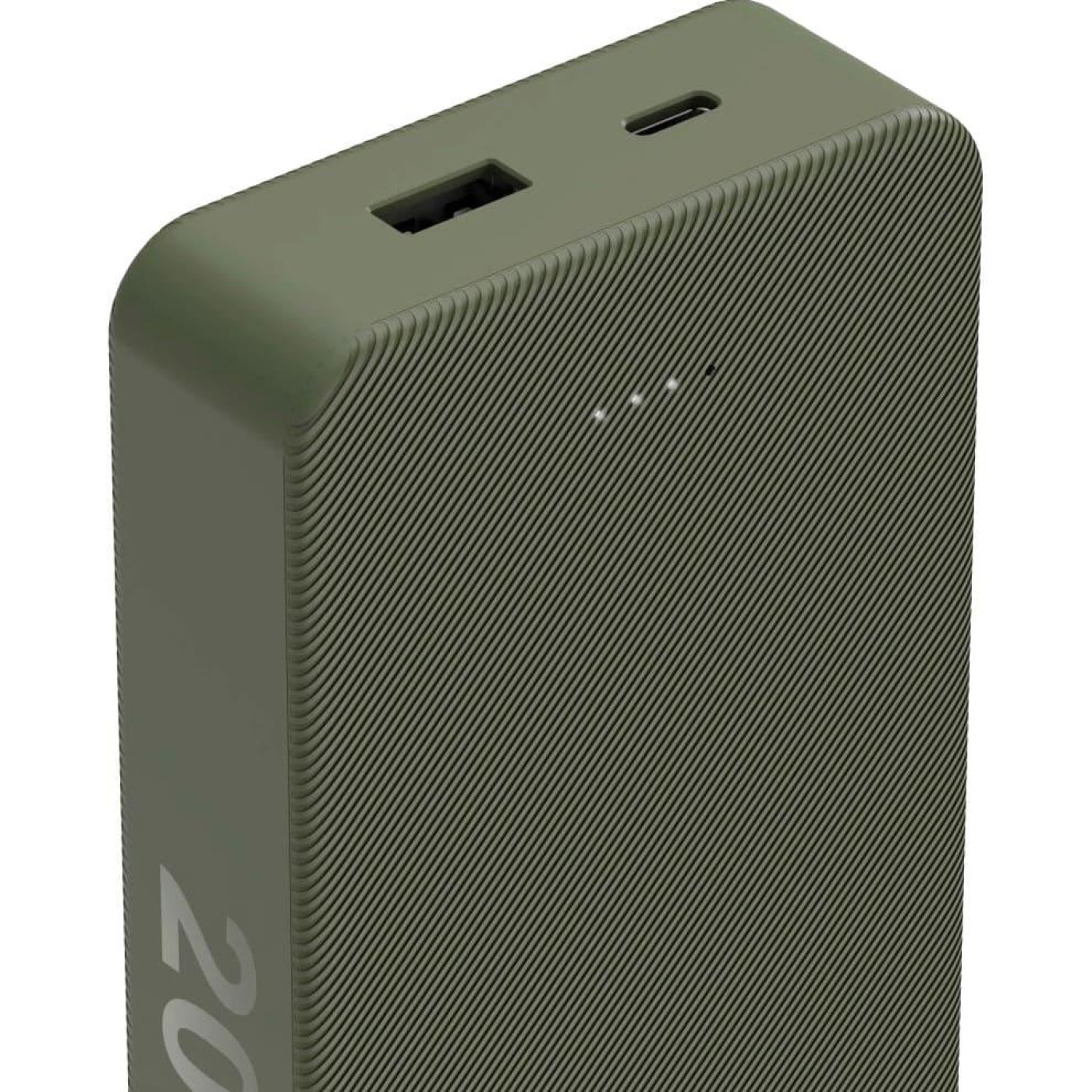 Павербанк Hama Green 20 000 mAh / 15 Вт (00201716)