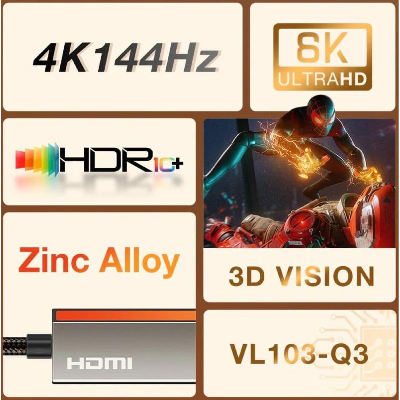 Адаптер Сabletime DisplayPort - USB Type-C (F/M), 0.2 м, Gray (CP16A)