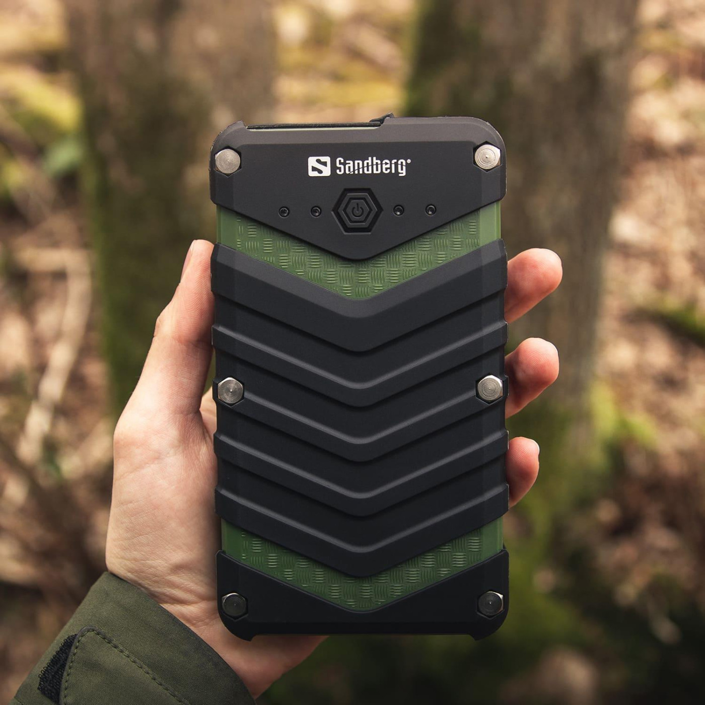 Павербанк Sandberg Black-green 20 000 mAh / 15 Вт (420-36)