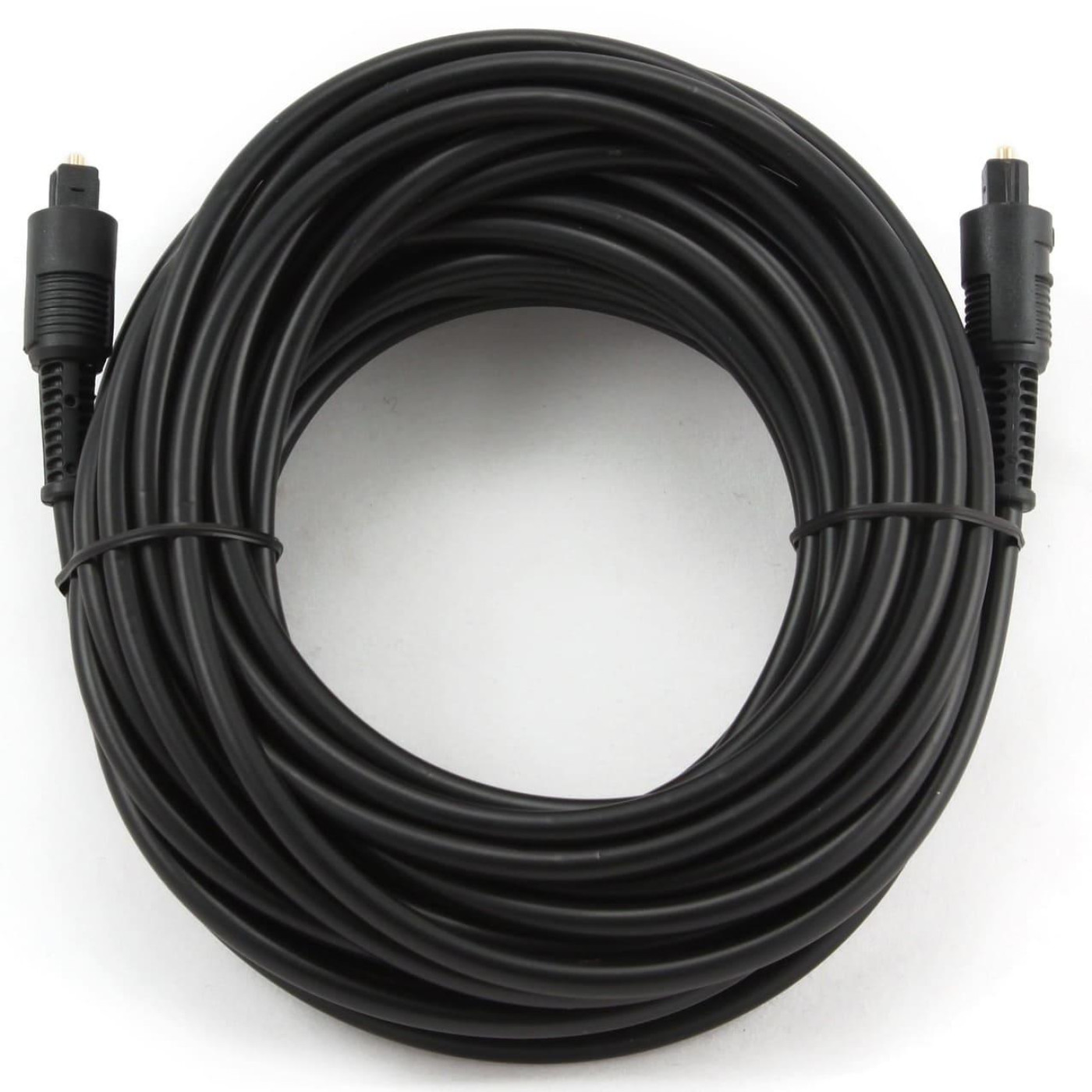 Аудио-кабель Cablexpert Toslink, 10м, Black (CC-OPT-10M)